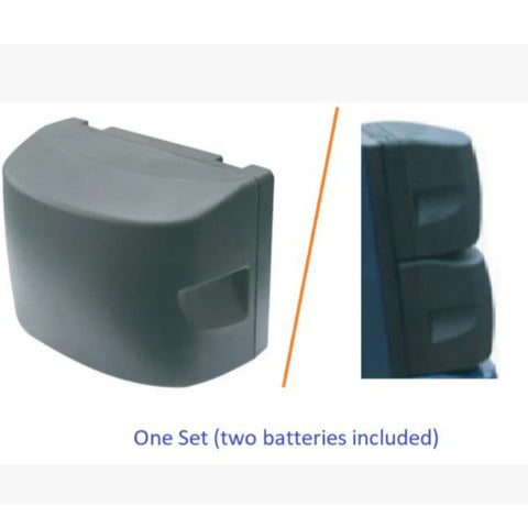 Rechargeable Lithium-Ion Batteries for iLiving V8 Scooter (2 Batteries Included)