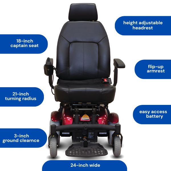 Shoprider 6Runner 10 Mid-Wheel Power Chair