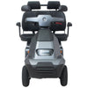 Image of AFIKIM Afiscooter S4 4-Wheel Dual Seat Scooter Gray Color Front View