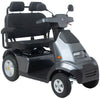 Image of AFIKIM Afiscooter S4 4-Wheel Dual Seat Scooter Gray Color with Standard Tires