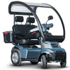 Image of AFIKIM Afiscooter S4 With Hard Top Canopy Dual Seat Blue Color