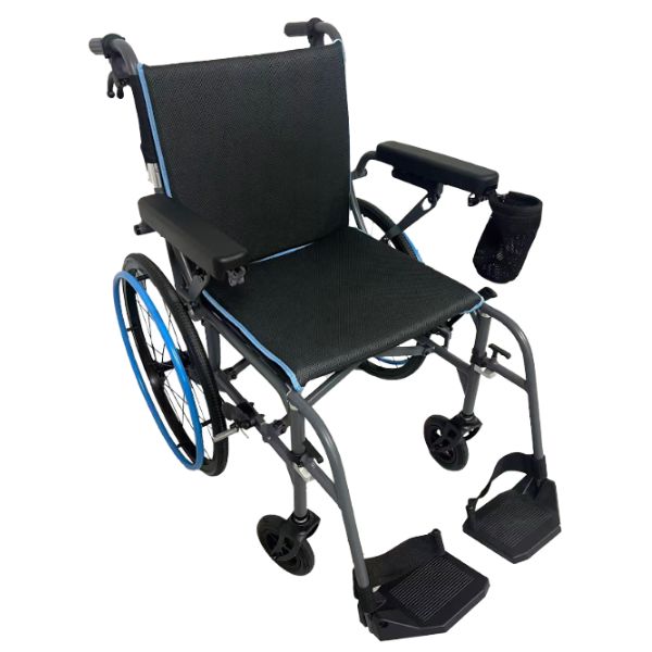 Afikim Ultra-Lite Folding Lightweight Manual Wheelchair Top View