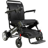 Image of Air Hawk Folding Lightweight Electric Wheelchair By Discover My Mobility Black Frame
