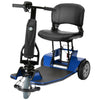 Image of Amigo TravelMate Folding 3 Wheel Mobility Scooter Blue Color