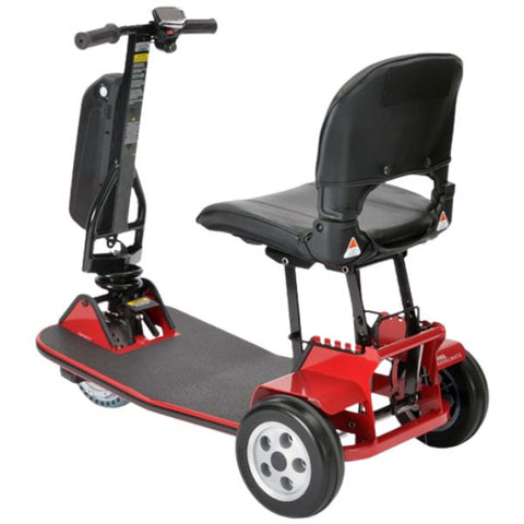 Amigo TravelMate Folding 3 Wheel Mobility Scooter Red Color Right Side View