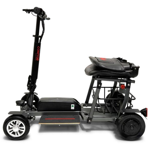 ComfyGo MS-5000 Portable Mobility Scooter with Chair Folded View