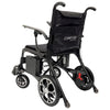 Image of ComfyGo Phoenix Carbon Fiber Folding Electric Wheelchair Standard Textile Back View