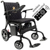 Image of ComfyGo Phoenix Carbon Fiber Folding Electric Wheelchair Upgraded Textile View 