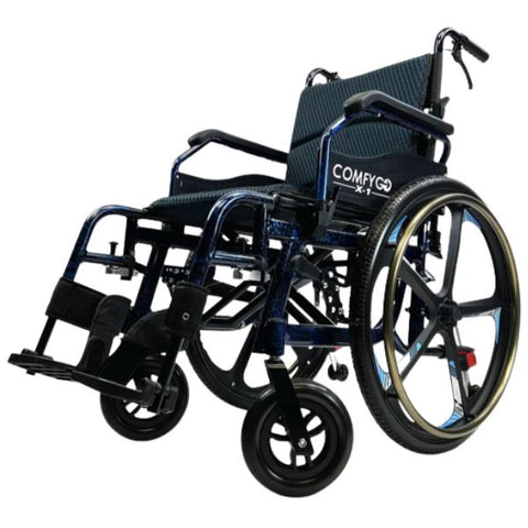 ComfyGo X-1 Lightweight Manual Wheelchair