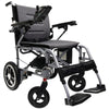 Image of ComfyGo X-7 Ultra Lightweight Electric Wheelchair Silver Frame Standard Cushion