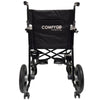 Image of ComfyGo  X-Lite Ultra Lightweight Foldable Electric Wheelchair Back View