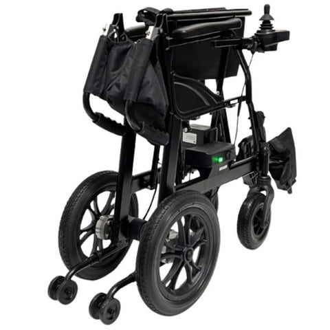 ComfyGo  X-Lite Ultra Lightweight Foldable Electric Wheelchair Folded View