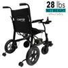 Image of ComfyGo  X-Lite Ultra Lightweight Foldable Electric Wheelchair Frame Weight
