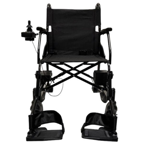 ComfyGo  X-Lite Ultra Lightweight Foldable Electric Wheelchair Front View