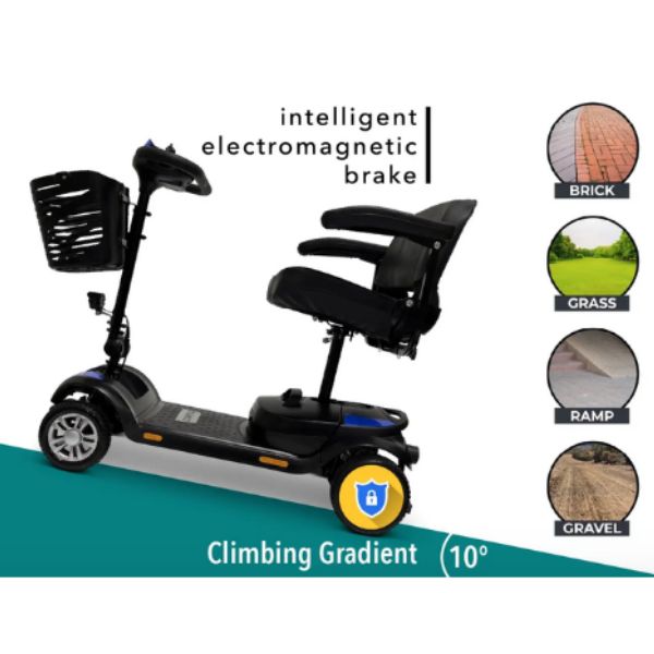 ComfyGo Z-4 Portable Mobility Scooter Cimbing Gradient