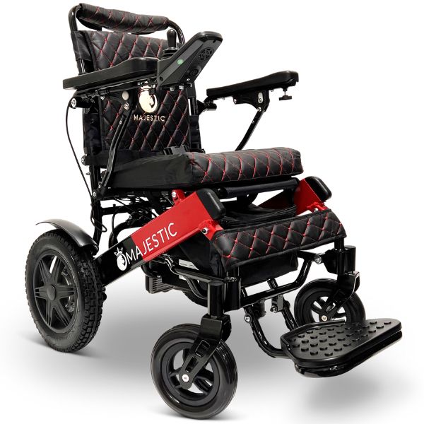 ComfyGo IQ-9000 Remote Controlled  Black Red Frame with Black Cushion