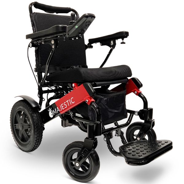 ComfyGo IQ-9000 Remote Controlled  Black Red Frame with Standard Cushion