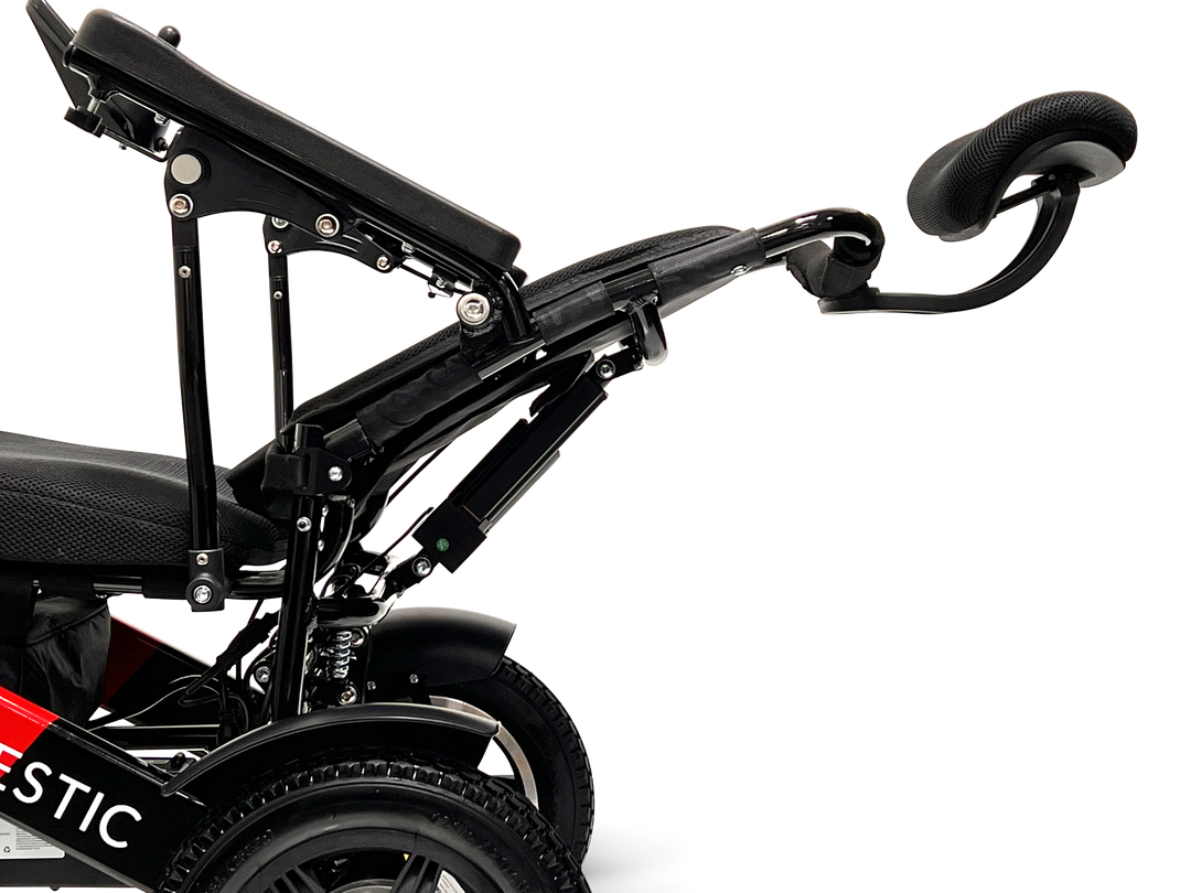 ComfyGo IQ-9000 Remote Controlled Folding Power Wheelchair Reclined