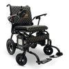 Image of ComfyGo Phoenix Carbon Fiber Folding Electric Wheelchair Black Textile View