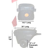 Image of Discover Your Mobility Scooter Coach showing its Dmensions