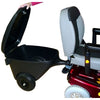 Image of Discover Your Mobility Scooter Coach showing the Lid Open