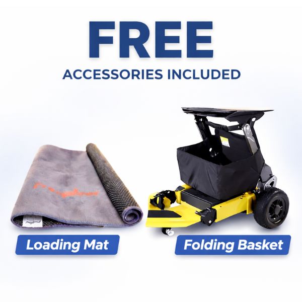 Luggie Super Plus 4 Travel Scooter | Heavy-Duty Folding Mobility