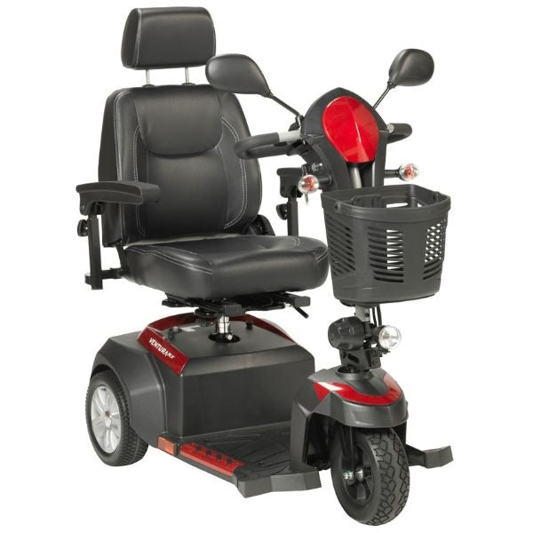 Drive Medical Ventura DLX Deluxe 3-Wheel Mobility Scooter
