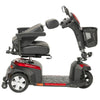 Image of Drive Medical Ventura DLX 3 Wheel Side View With Seat Folded Down