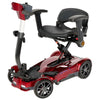Image of EV Rider Transport 4M Folding Mobility Scooter Red Color with Armrest