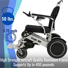 Eagle HD Bariatric Foldable Power Wheelchair