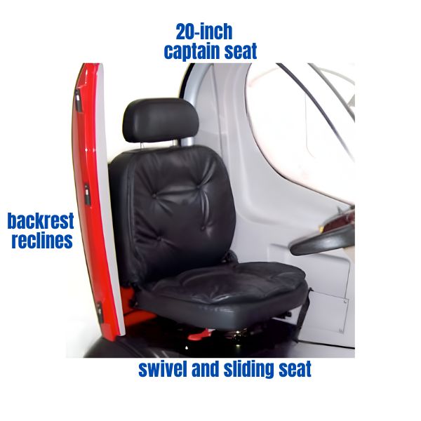 Shoprider Flagship Enclosed 4-Wheel Mobility Scooter