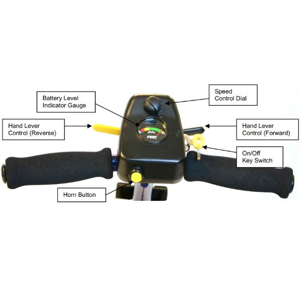 Shoprider Echo+ 3-Wheel Mobility Scooter