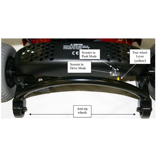 Shoprider Echo+ 3-Wheel Mobility Scooter