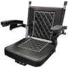 Image of Evaluation Evolution Auto Folding Heavy Duty Power Wheelchair By Discover Your Mobility  Comfortable and Padded Seat