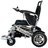 Image of Evaluation Evolution Auto Folding Heavy Duty Power Wheelchair By Discover Your Mobility with Silver Frame