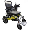 Image of Evaluation Evolution Auto Folding Heavy Duty Power Wheelchair By Discover Your Mobility with Yellow Frame