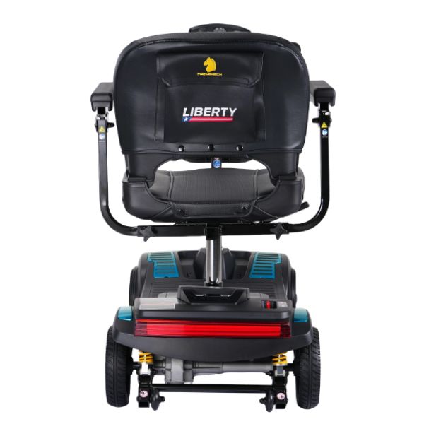 Forcemech Liberty Portable 4-Wheel Mobility Scooter Rear View