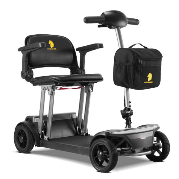 Forcemech Pathmate Lightweight Folding Mobility Scooter Angle Right View