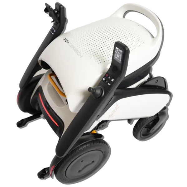 Forcemech ARK Folding Electric Wheelchair Folded Top View