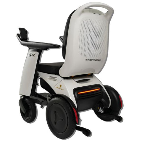 Forcemech ARK Folding Electric Wheelchair Left Backside View