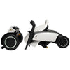 Image of Forcemech ARK Folding Electric Wheelchair Side Disassembled View