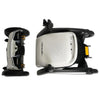 Image of Forcemech ARK Folding Electric Wheelchair Top Disassembled View