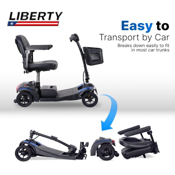 Forcemech Liberty Showing How to Easily Breaks Down into 3 Pieces