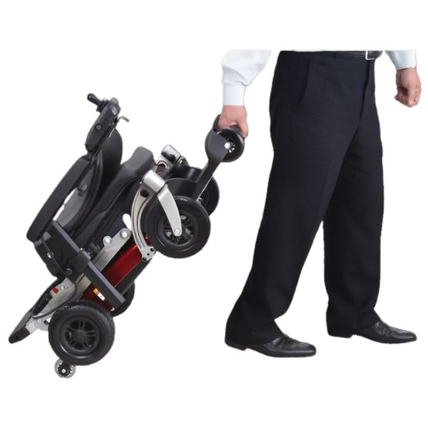 FreeRider Luggie Chair Foldable Power Chair Travel Friendly Design