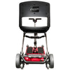 Image of FreeRider Luggie Classic II Travel Scooter Red Classic Color  Back View