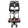Image of FreeRider Luggie Classic II Travel Scooter Red Classic Color  Front View
