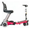 Image of FreeRider Luggie Classic II Travel Scooter Red Classic Color  Right Side View