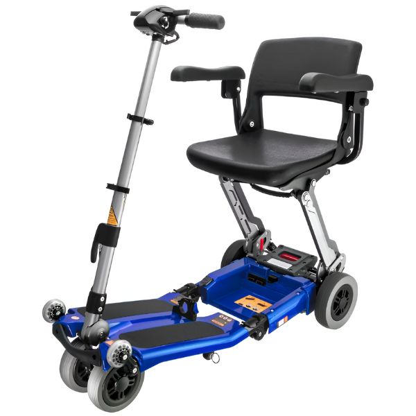 FreeRider Luggie Elite Travel Scooter Blue Color