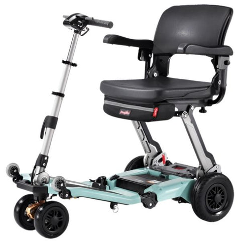 FreeRider USA Luggie Super Plus 3 Travel Scooter Light Green Color