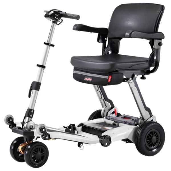 FreeRider USA Luggie Super Plus 3 Travel Scooter Titanium Color